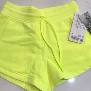 NWT Lululemon shorts 3” inseam.